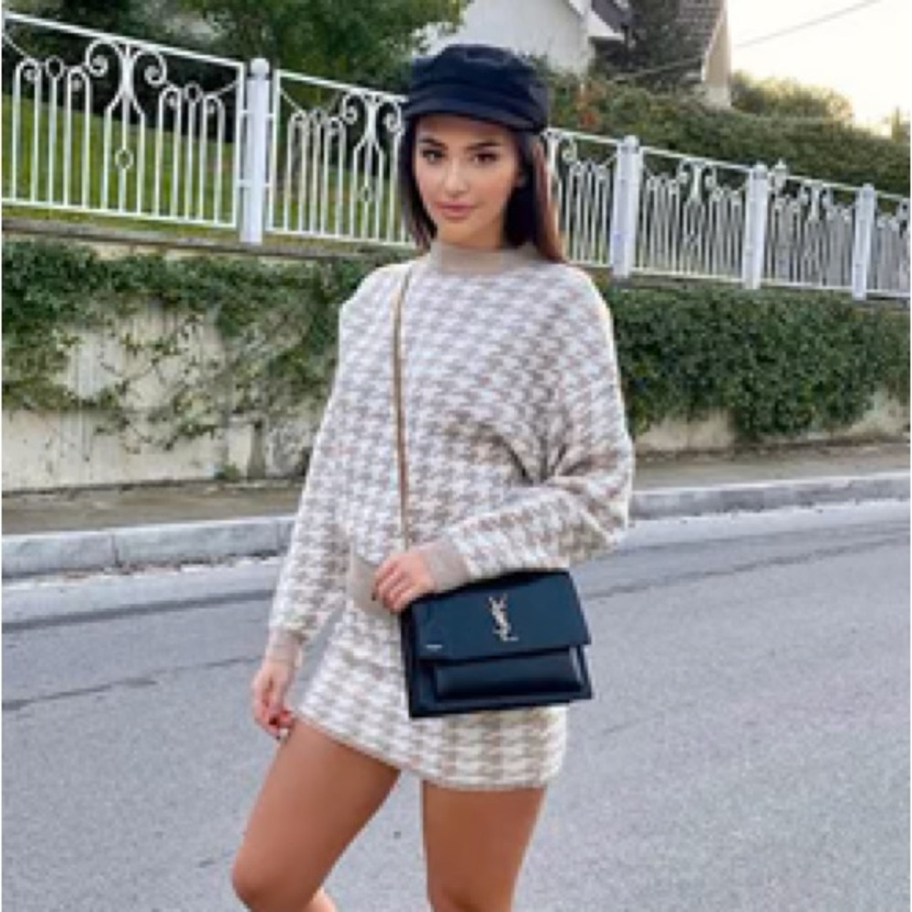 NEW Fashion Nova baby skirt set size M
